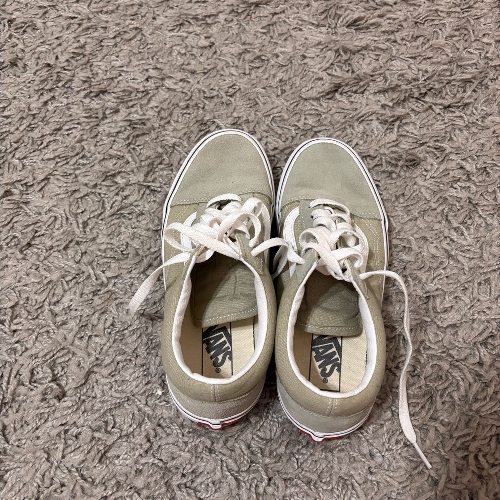 Vans Sage Green Classic Sneakers